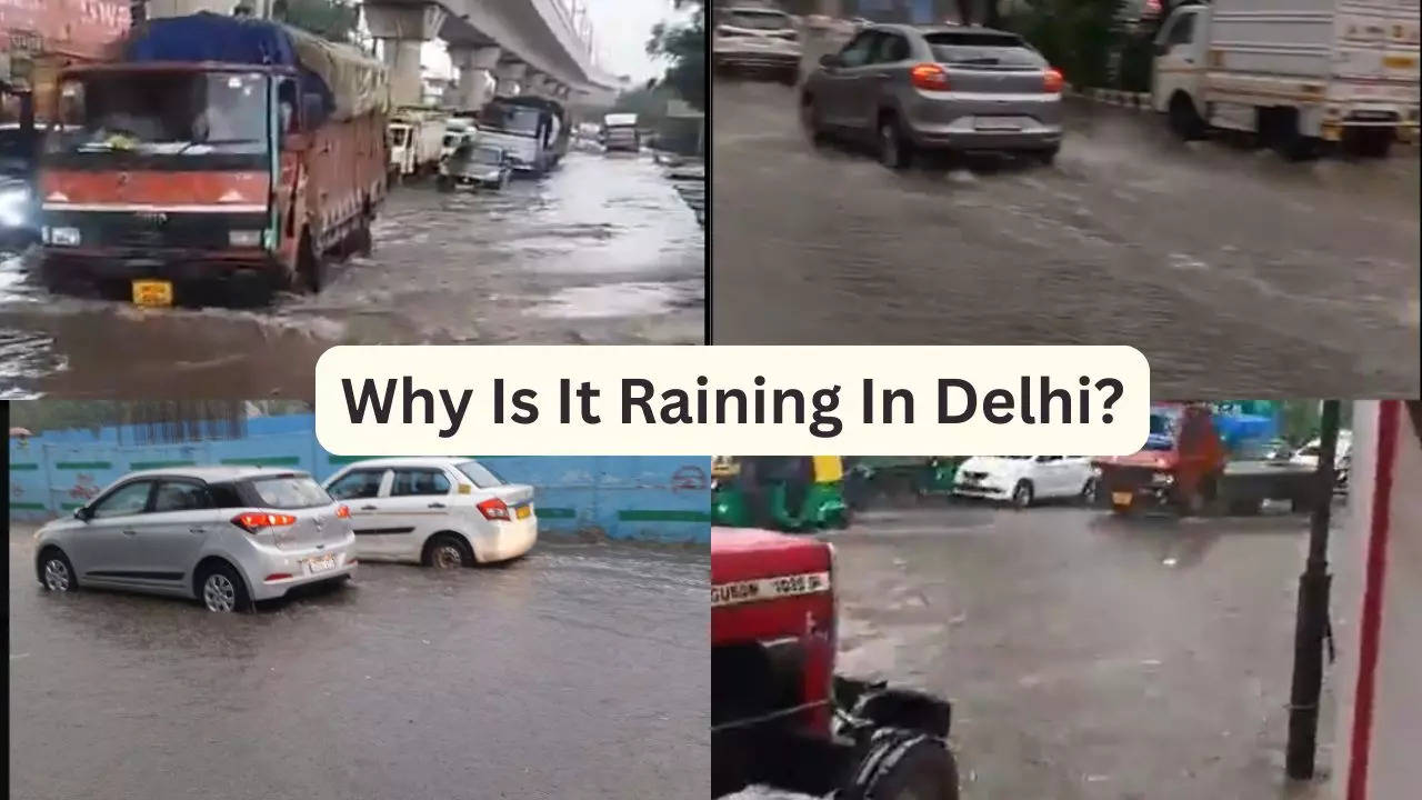 Waterlogging In Delhi