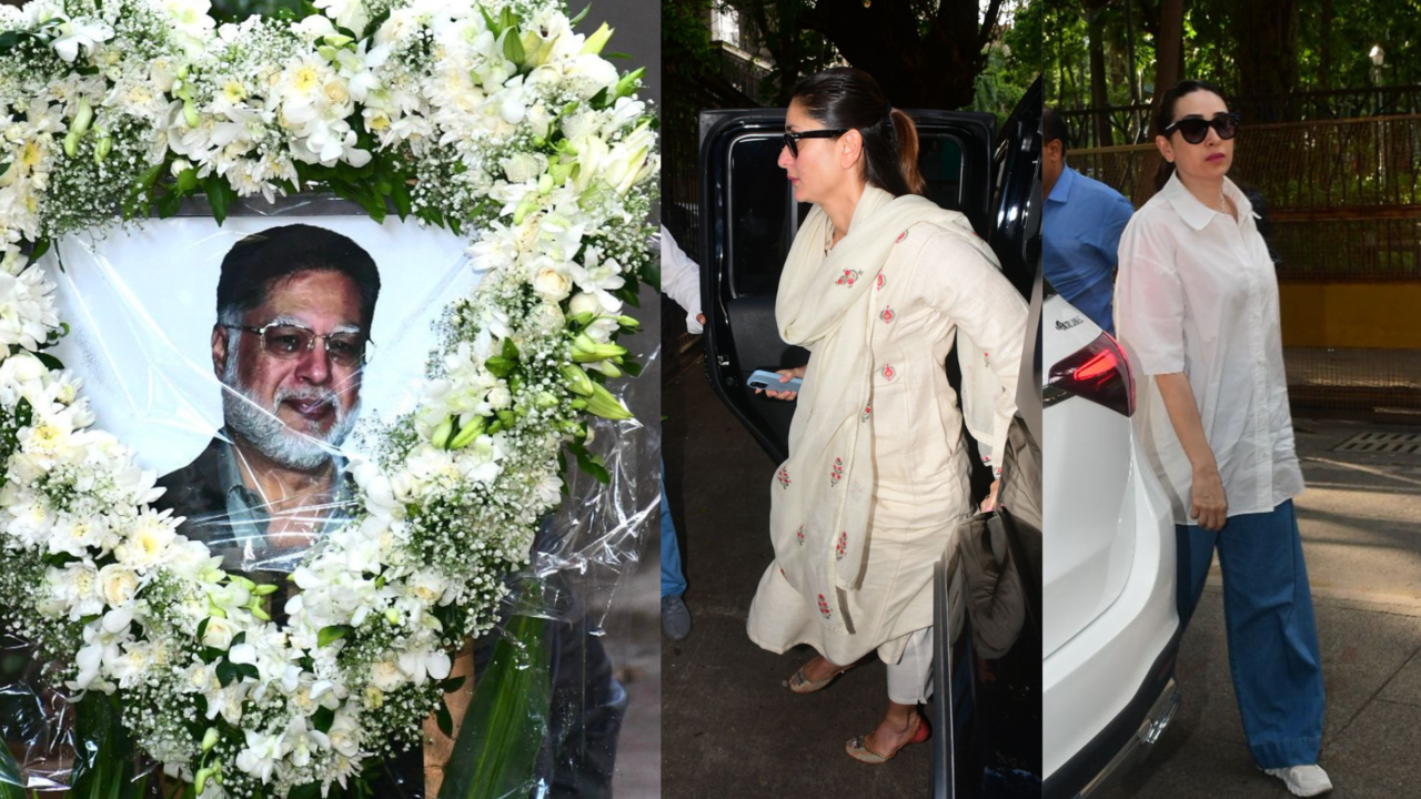 Malaika Arora's Father Anil Mehta's Prayer Meet: Kareena, Karisma Kapoor And Shweta Bachchan Console Grieving Family