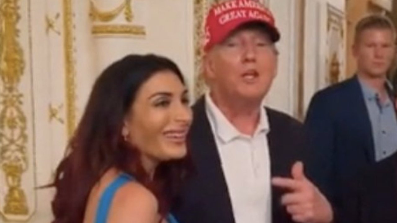 Trump and Laura Loomer