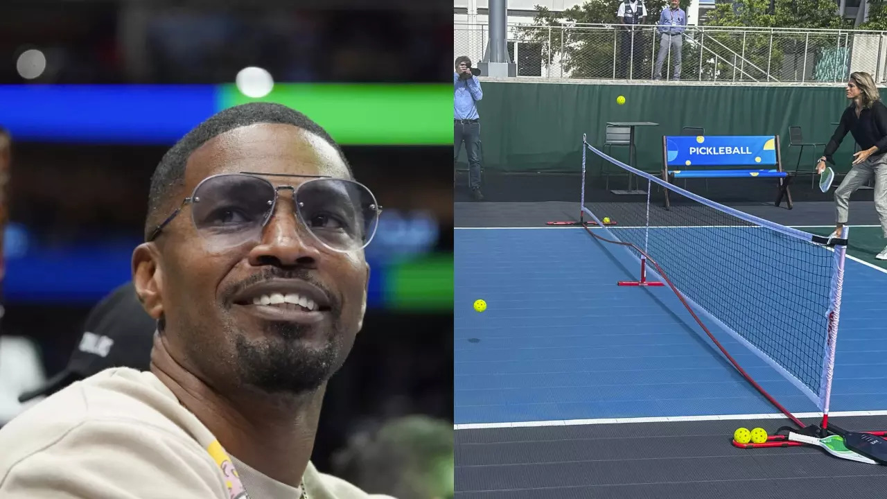 Jamie Foxx and his obsession with pickleball