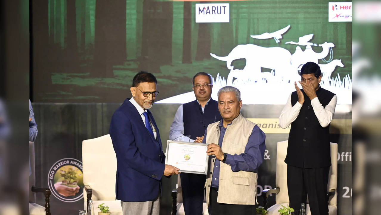 IFS Officer Dipak Sarmah Received Lifetime Achievement Award for his contributions to forest and environmental conservation