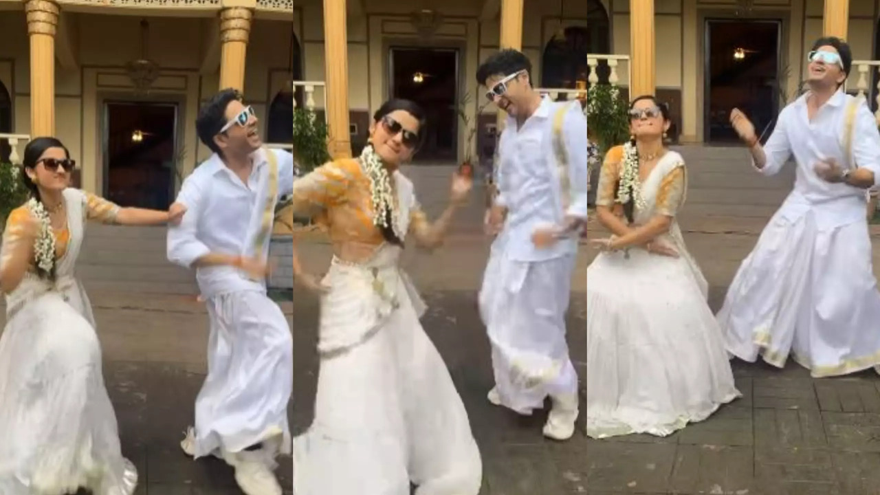 Anupamaa Actors Aurra Bhatnagar, Gaurav Khanna Recreate SRK-Deepika Padukone's Lungi Dance - Watch