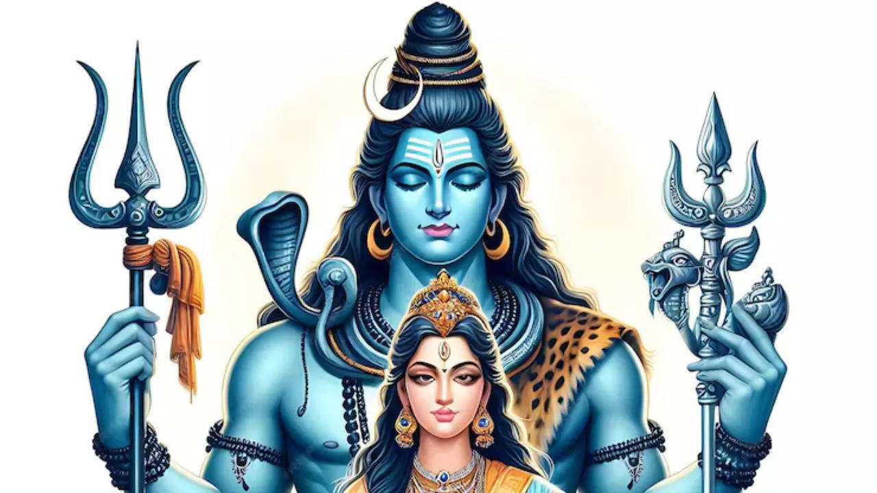 Lord Shiva and Goddess Parvati