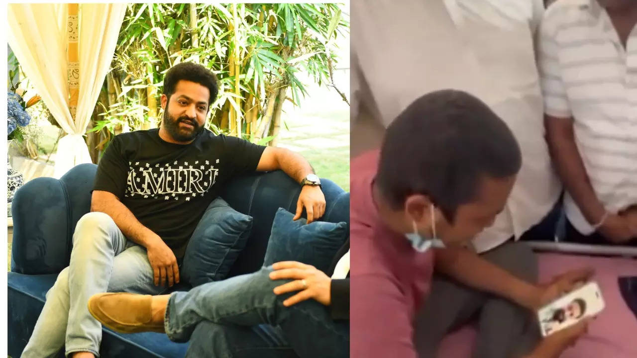 ntr videocall to his fan