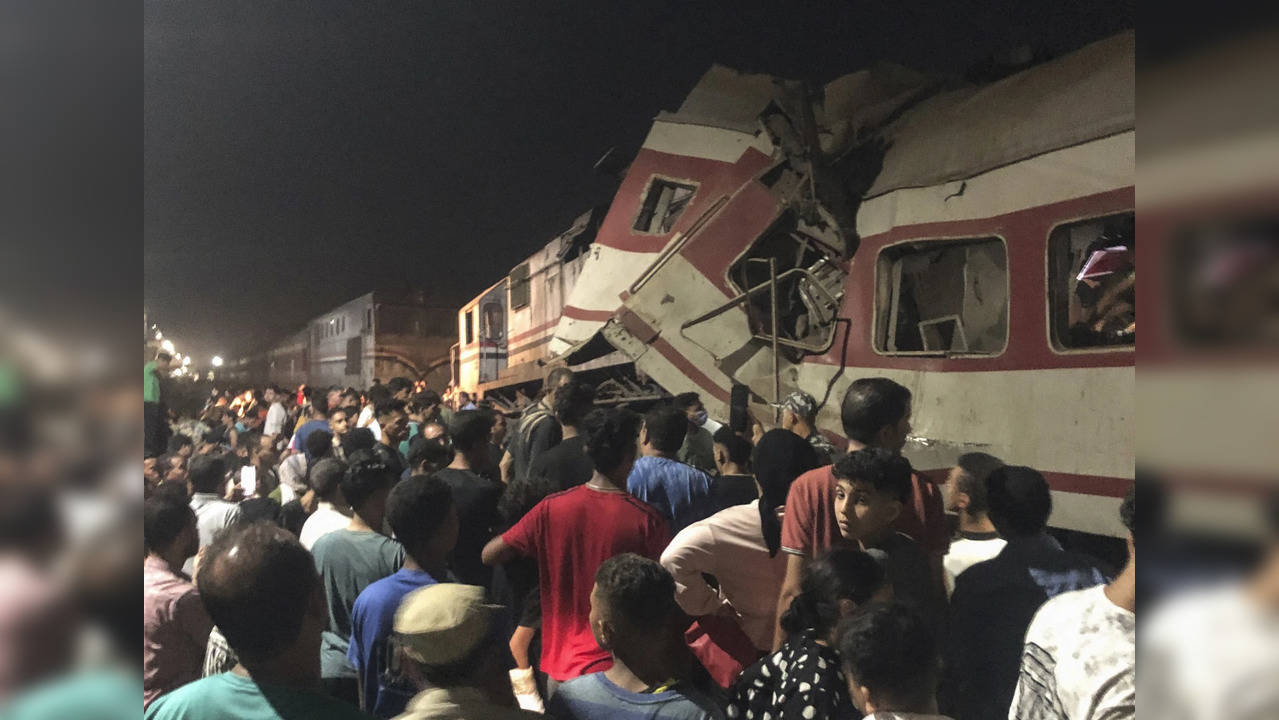 Train Collision In Egypt