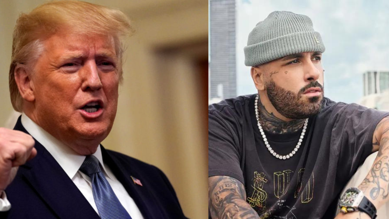 Donald Trump And Nicky Jam