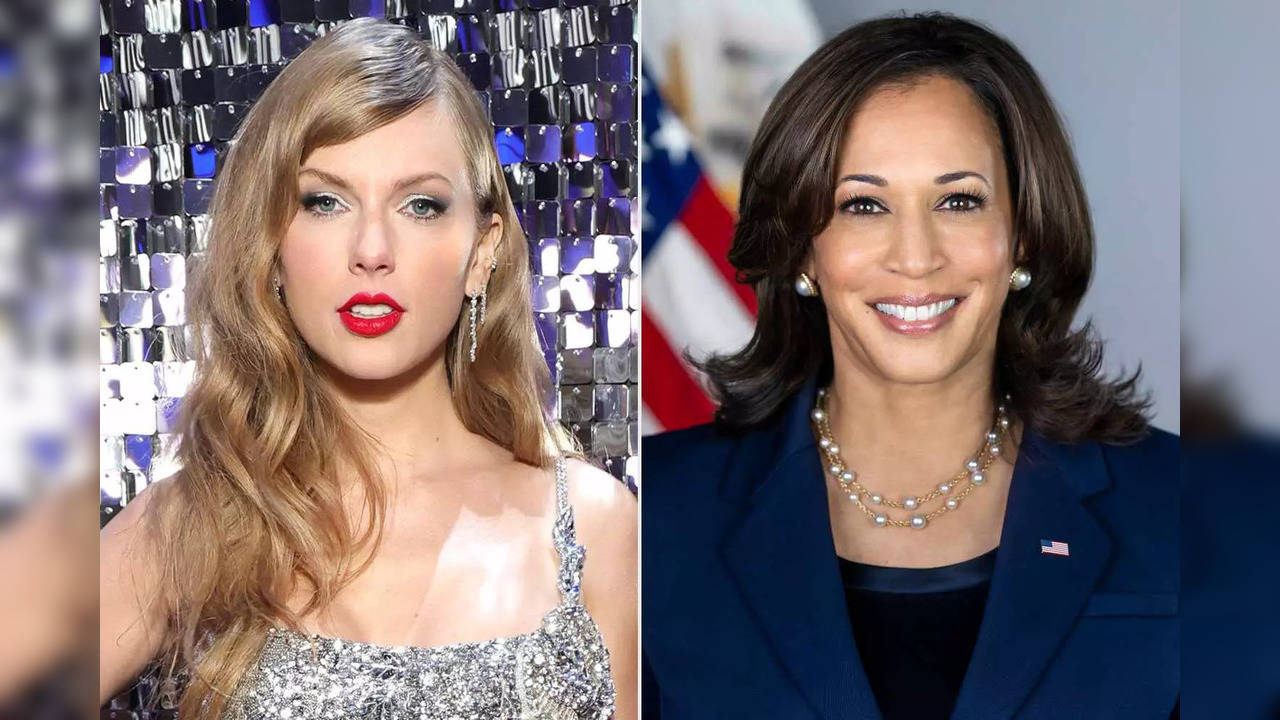 Taylor Swift And Kamala Harris