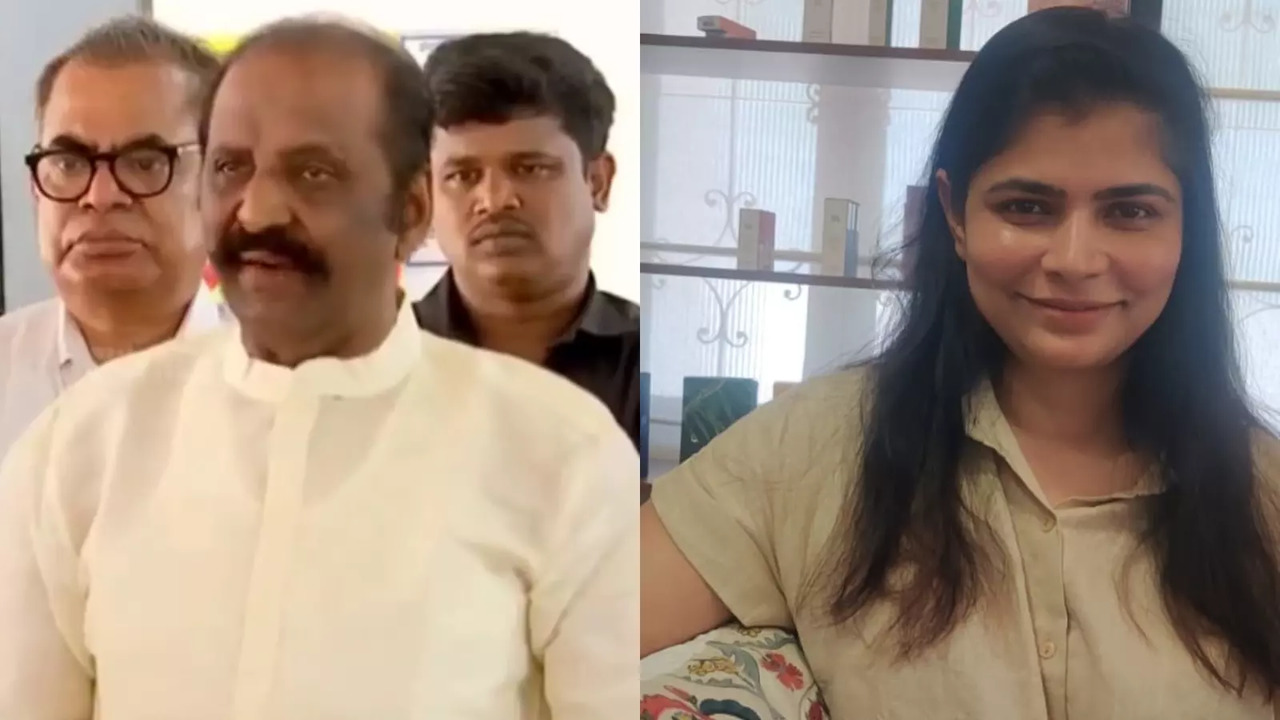 Chinmayi reacts to Vairamuthu's Hema Committee statement