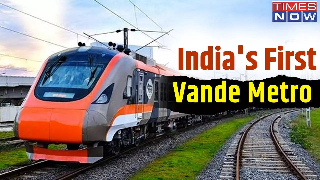 india's first vande metro to be launched tomorrow - check routes, timings, fare and  inside pics