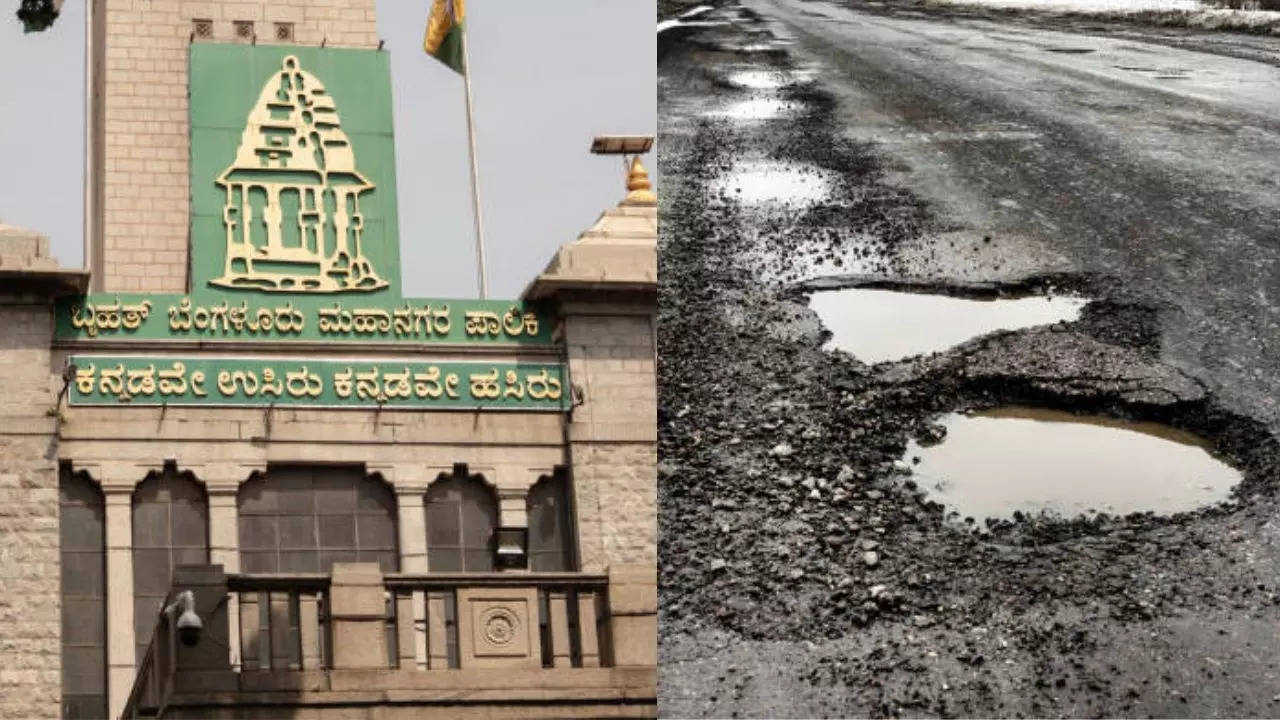 Representative Image: BBMP Will Complete Filling Up Of Potholes By September 17