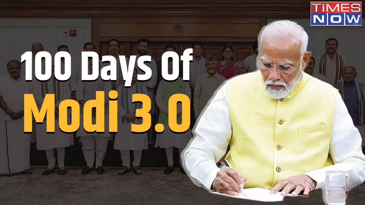 Modi 100 days.