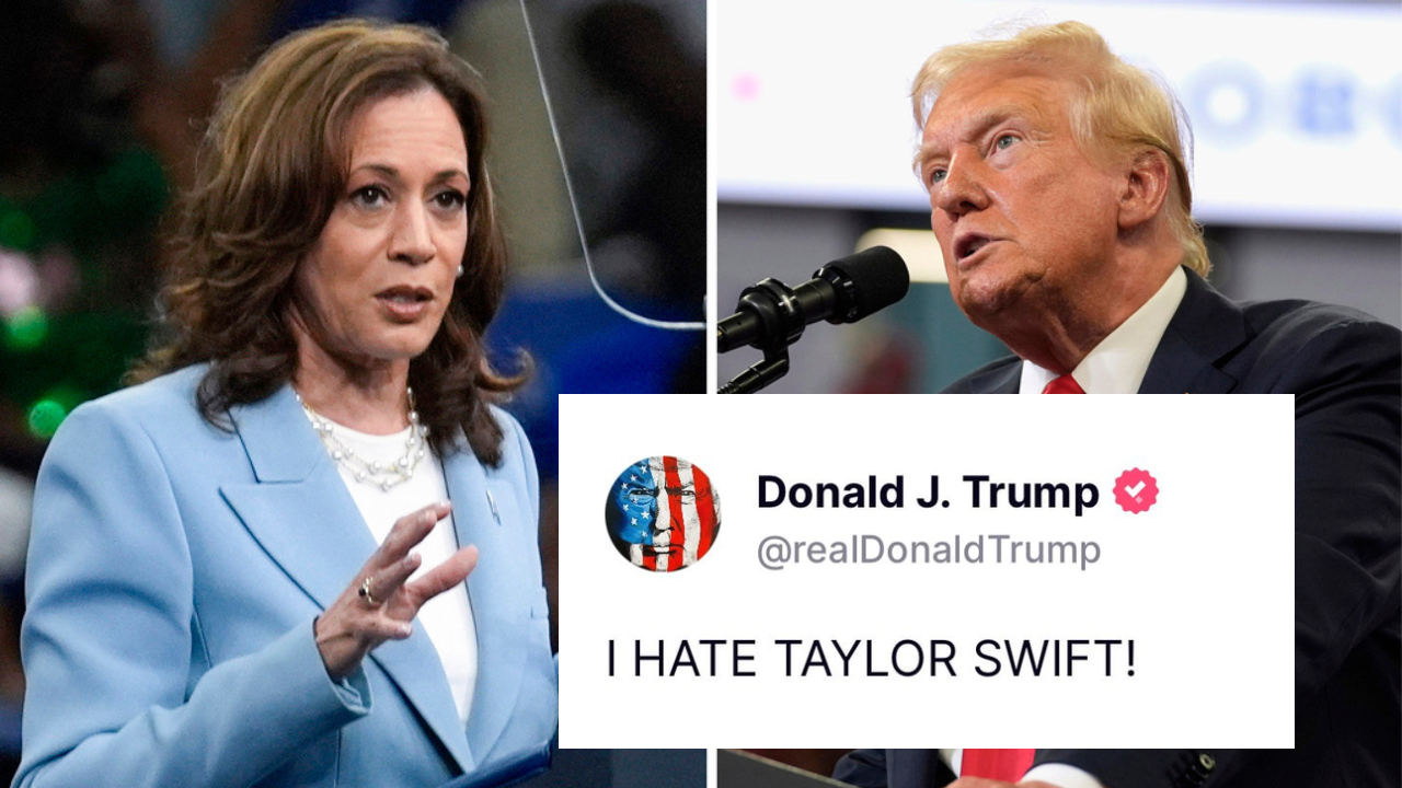 Kamala Harris and Donald Trump