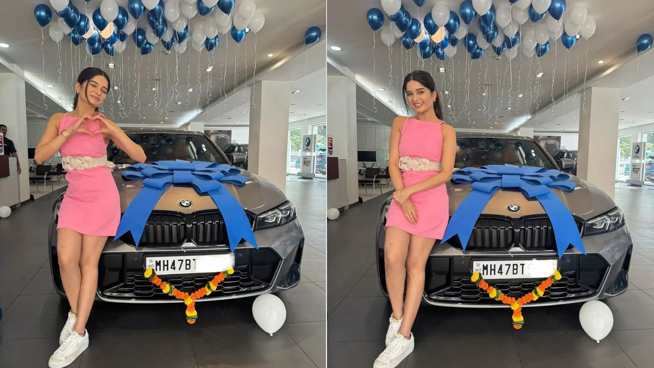 Bhavika Sharma BMW Times Drive