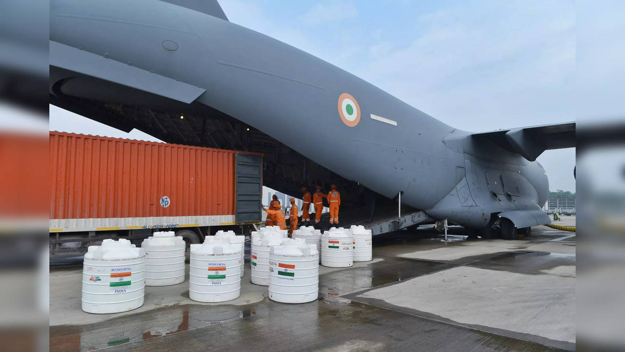 India sends aid to affected countries