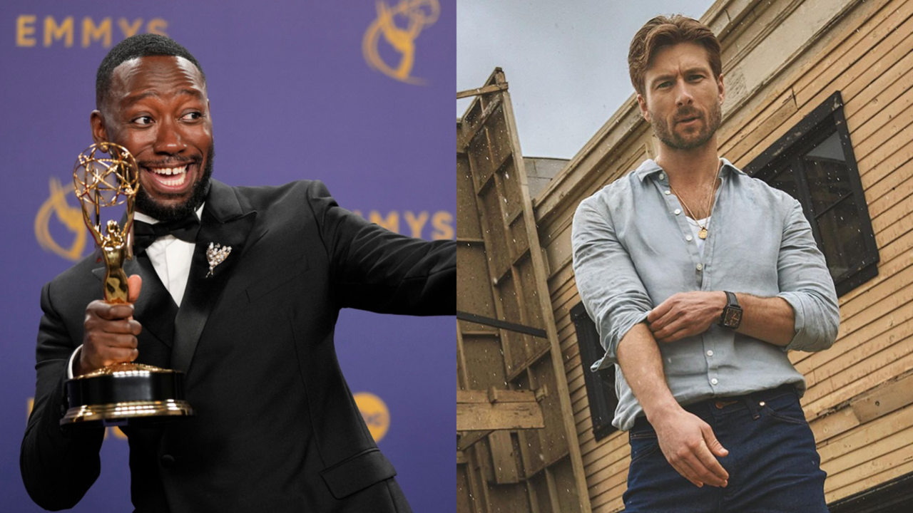 Glen Powell Gives Lamorne Morris Insta Shoutout After Emmy Nod