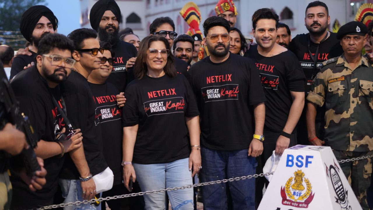 Cast Of The Great Indian Kapil Show Kicks Off Season 2 At Attari-Wagah Border