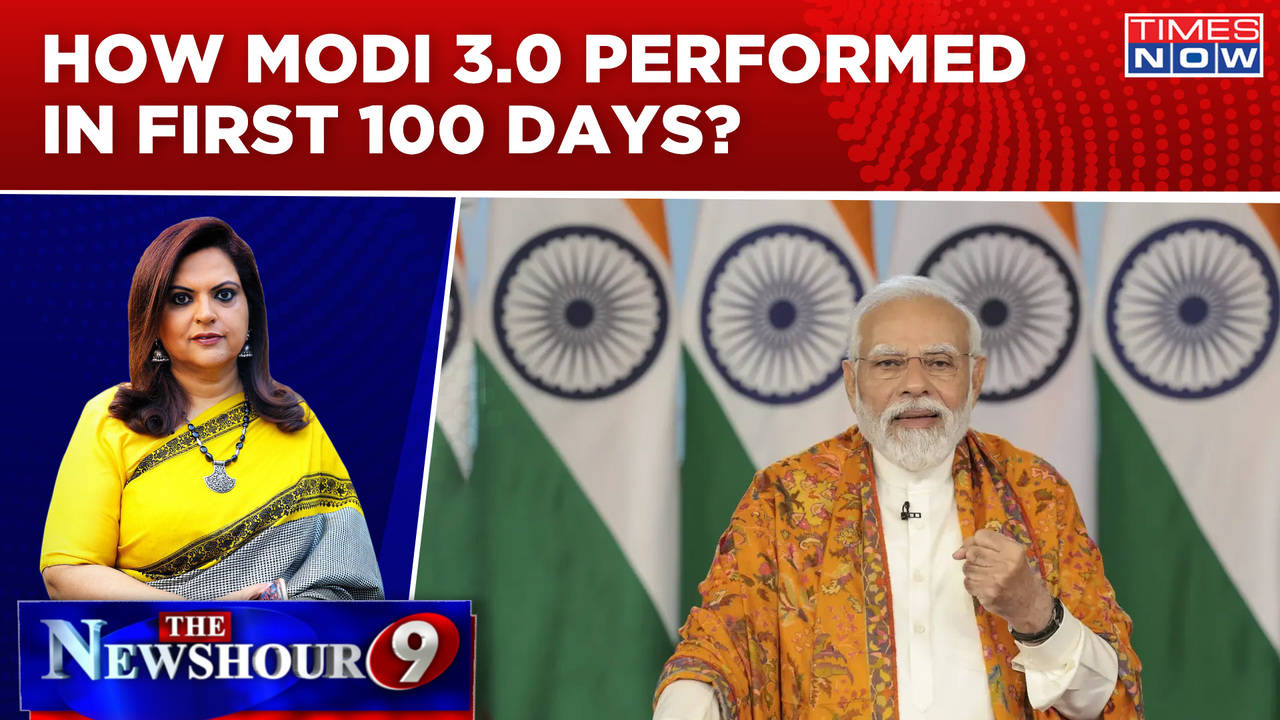 Modi 3.0 Completes 100 Days, How The New NDA Govt Performed In First 100 Days? | Newshour Debate | Times Now