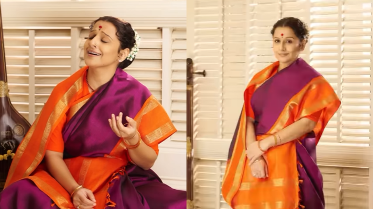 Vidya Balan's tribute to MS Subbulakshmi