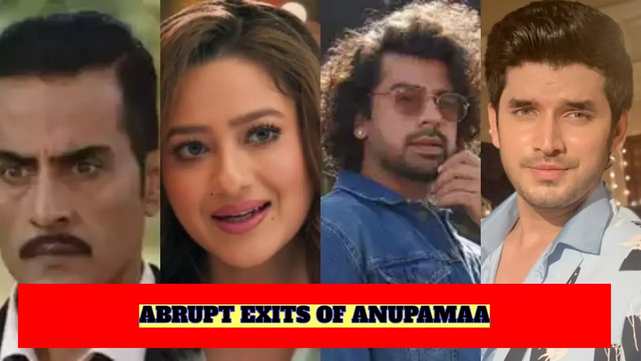 10 SHOCKING Exits Of Anupamaa: From Sudhanshu Pandey & Madalsa Sharma To Aashish Mehrotra & Paras Kalnawat