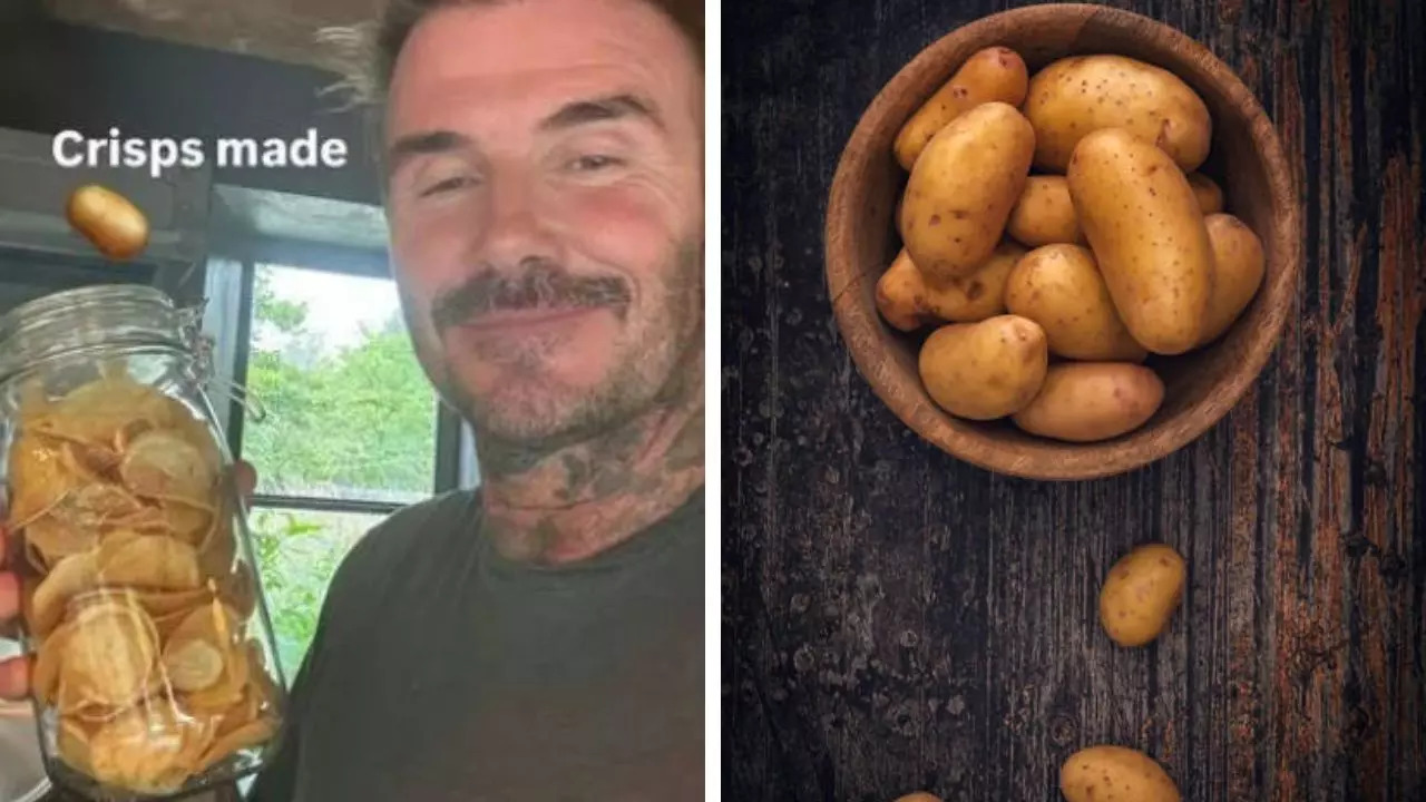 David Beckham tell why you should eat more potatoes