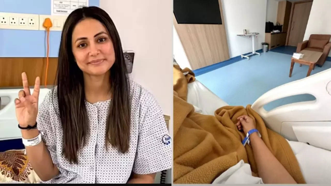 Hina Khan Is Back To The Hospital For Her Chemotherapy: 'The Day Of The Month'