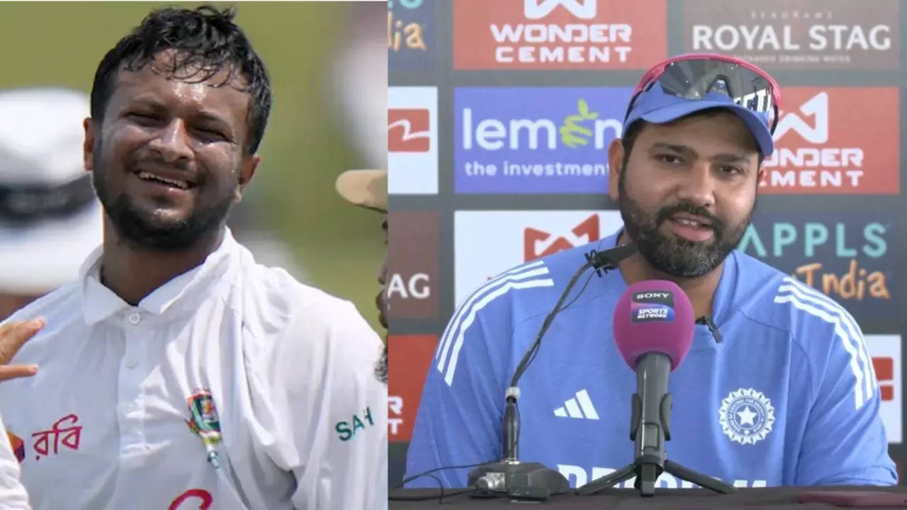 'Lene Do Maze Unko': Rohit Sharma Takes HILARIOUS Jibe At Bangladesh Ahead Of 1st Test At Chennai