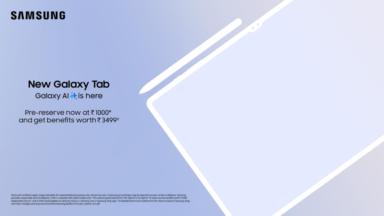 Samsung Galaxy Tab S10 Series Pre-Booking