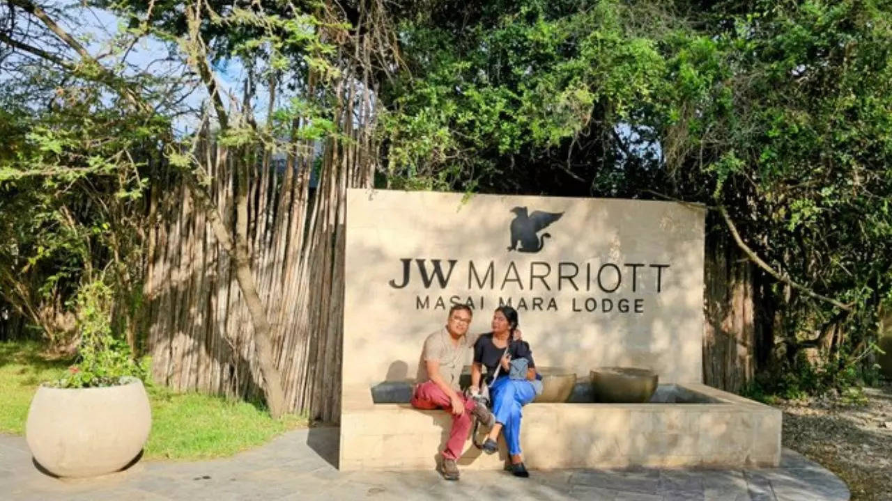 An Indian couple stayed at JW Marriott Masai Mara for ₹3.5 lakh per night.