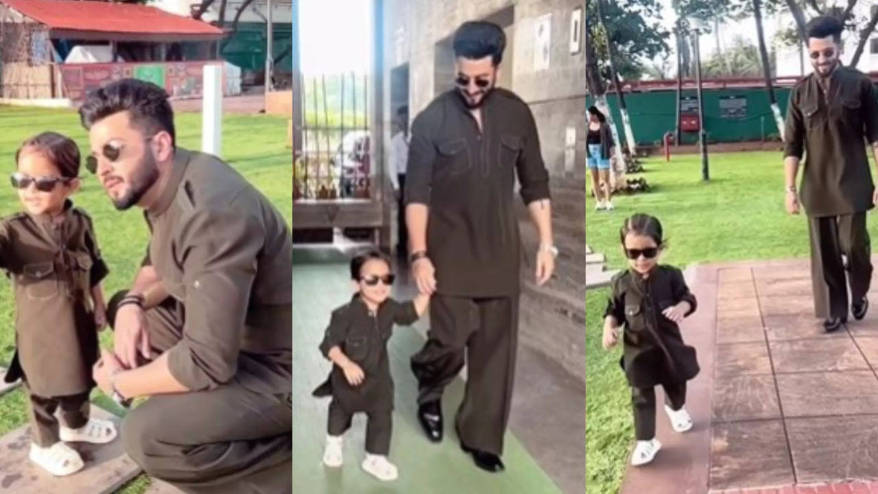 Dheeraj Dhoopar Twins With Son Zayn, Calls Him 'Masterpiece Of Life'