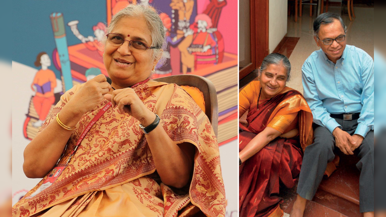 ​sudha murty talks about menopause share her experience and prepared her husband narayan murthy for her mood swing