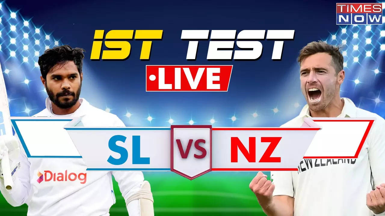 New Zealand vs Sri Lanka 1st Test LIVE Updates Follow For Ball-By-Ball Commentary