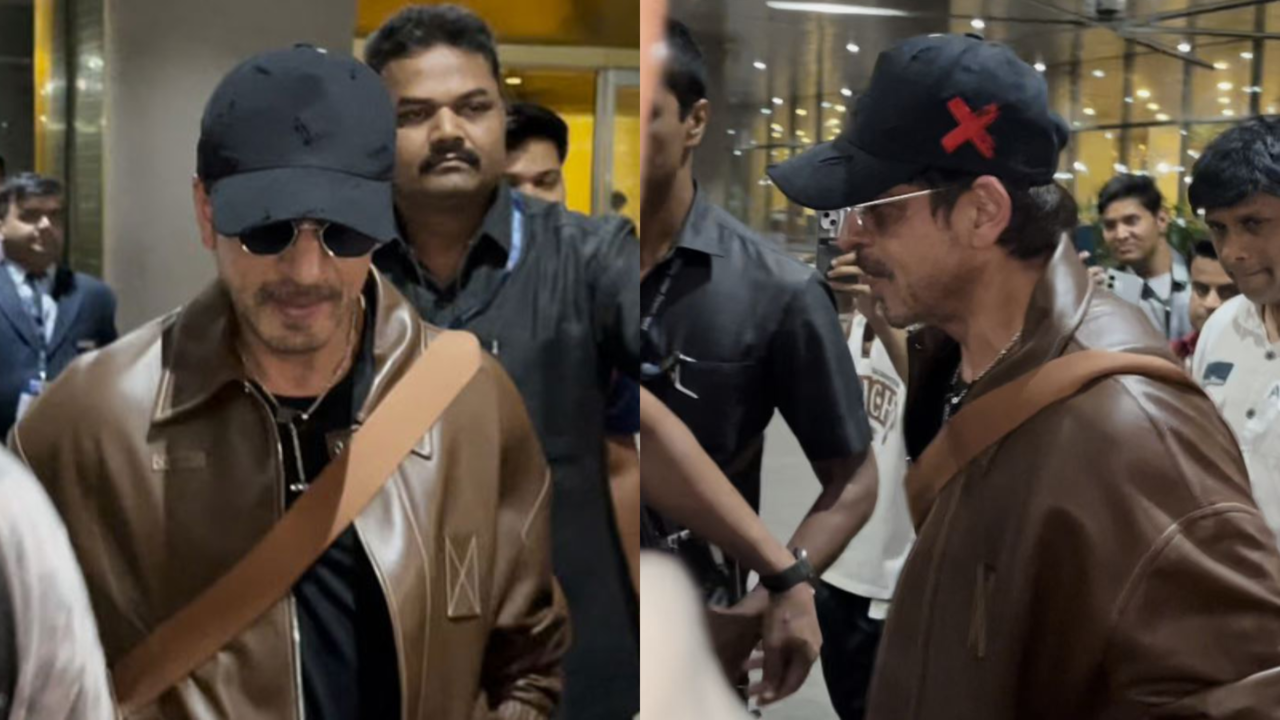 Shah Rukh Khan Sports New Uber Cool Look At Mumbai Airport Ahead Of King Shoot. Watch