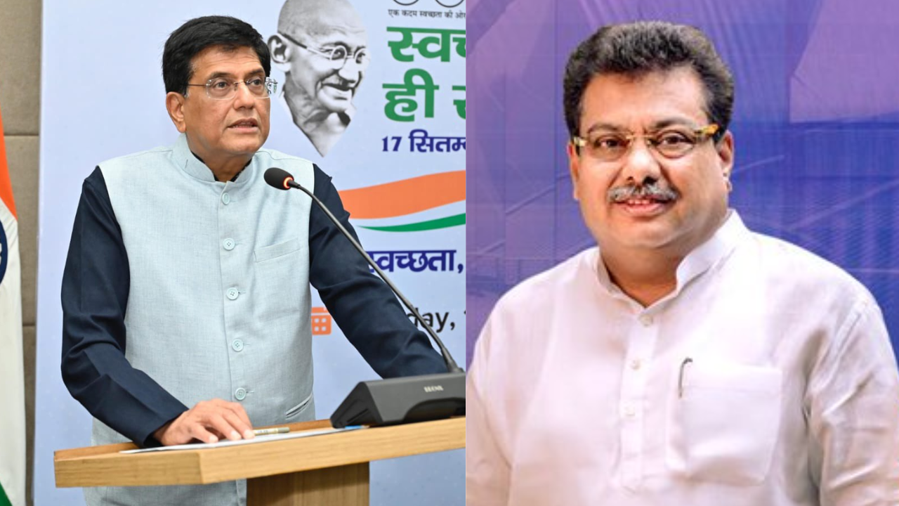 Piyush Goyal and MB Patil on Silicon Valley