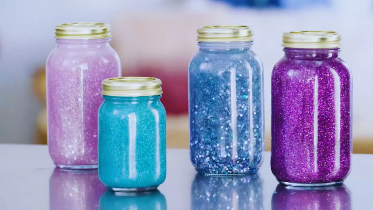 How to Decorate Your Home with Old Glass Jars