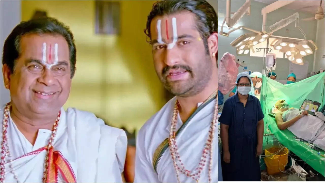 ntr, brahmanandam in adhurs movie