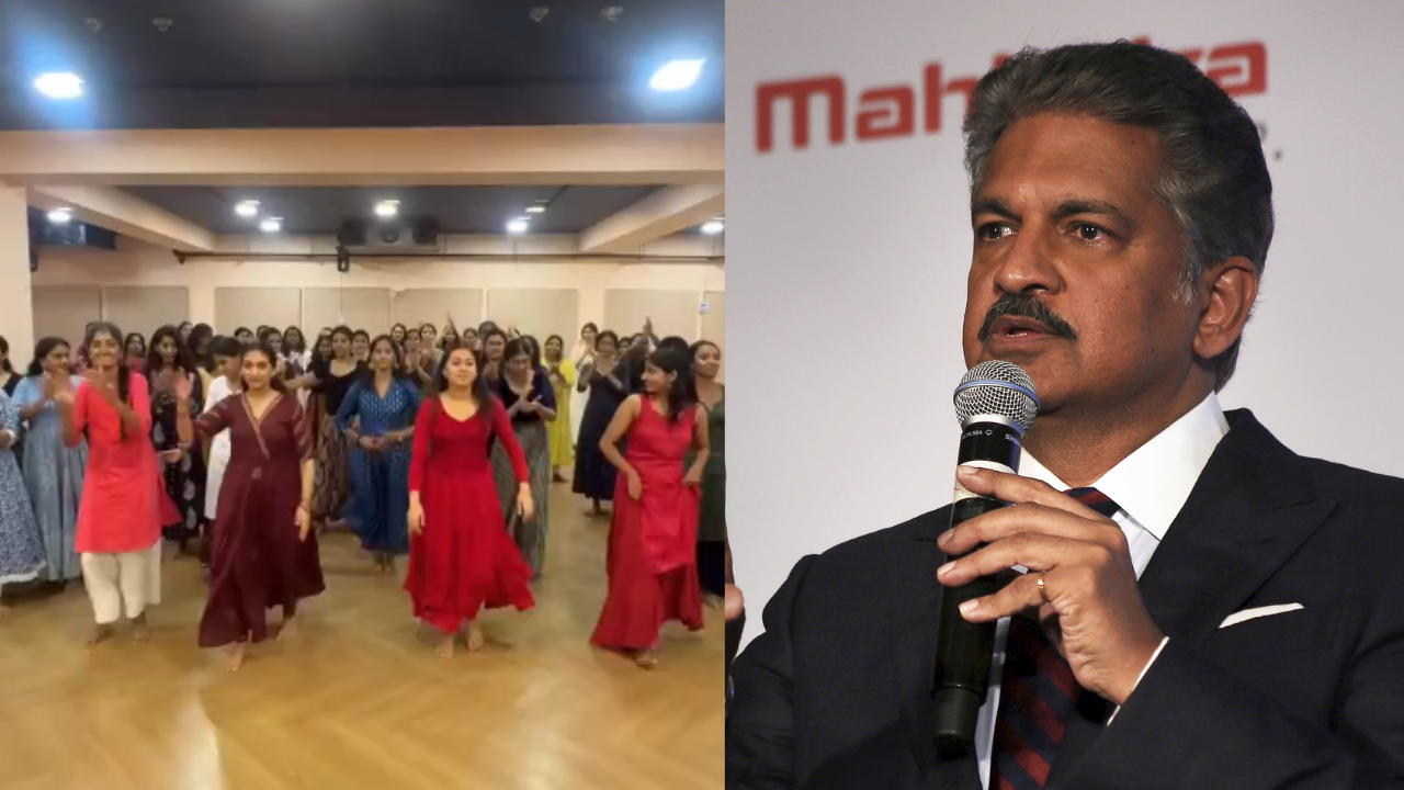 Anand Mahindra on Chennai women's dance