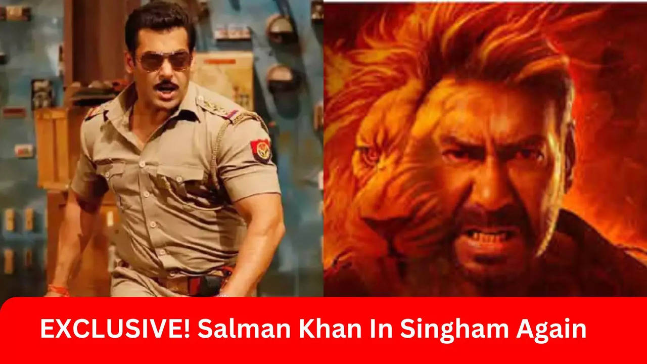 Confirmed! Salman Khan As Chulbul Pandey In Singham Again