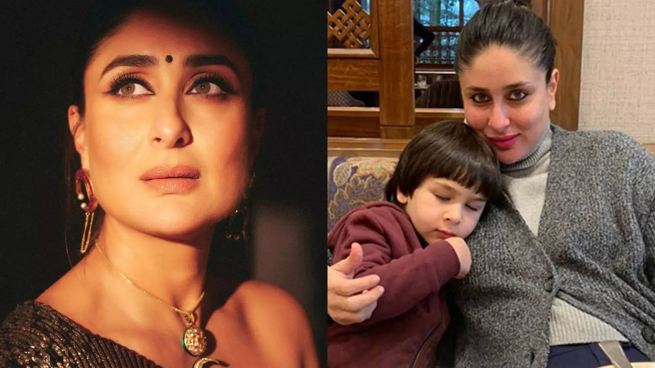 Kareena Kapoor Gives THIS Reply To Son Taimur When He Asks Whether He's Famous As Paps Often Capture Him