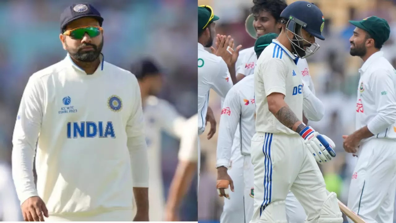 Rohit Sharma's BLANK Reaction After Virat Kohli Gets Out Cheaply Vs Bangladesh Goes VIRAL: WATCH