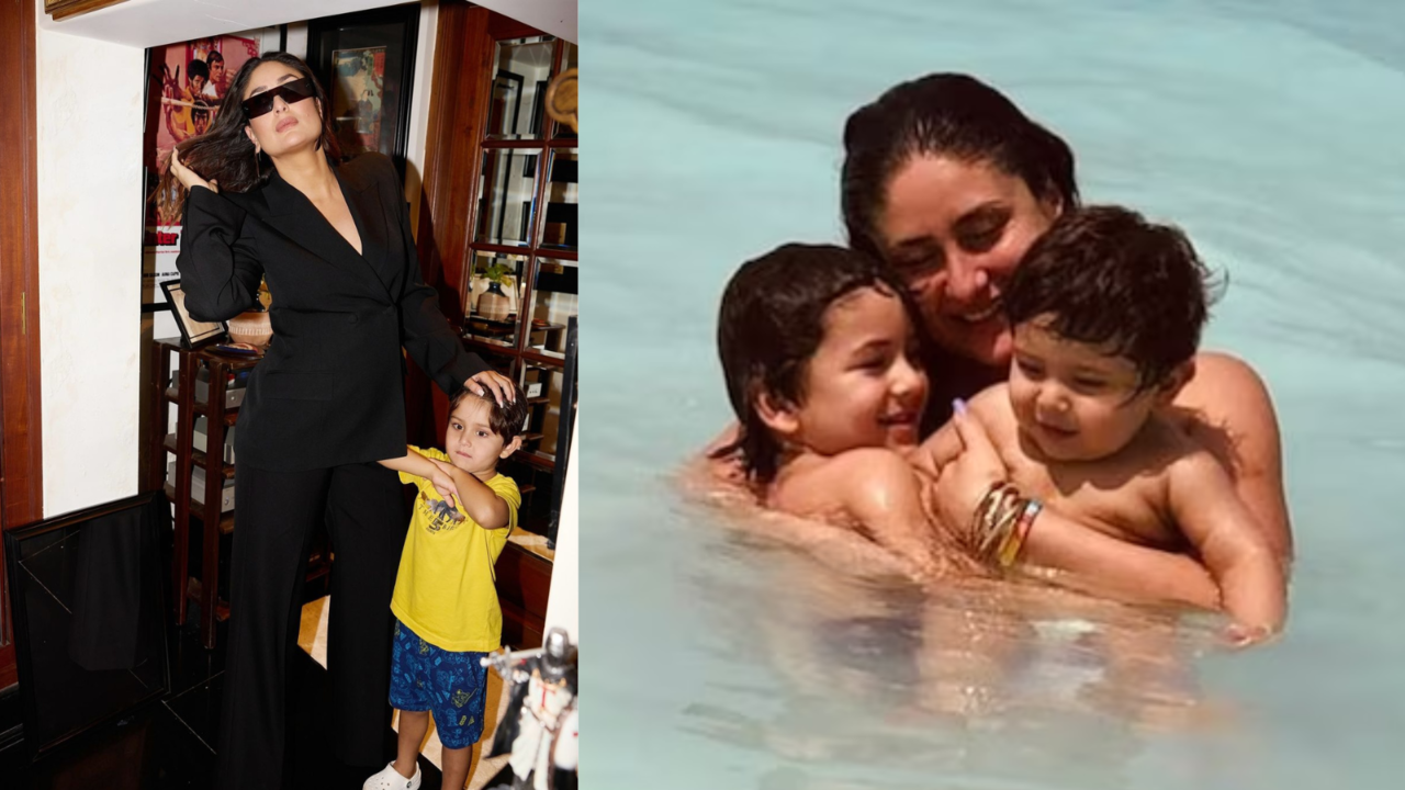 Kareena Kapoor Khan Shares Hilarious Screen Time Moment With Kids Taimur And Jeh: But You’re On Your Phone!