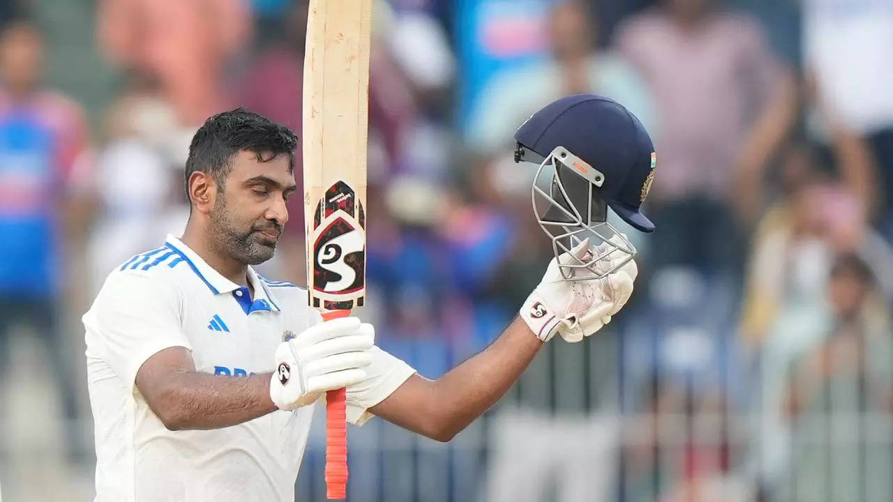 Ravichandran Ashwin Test Century AP (1)