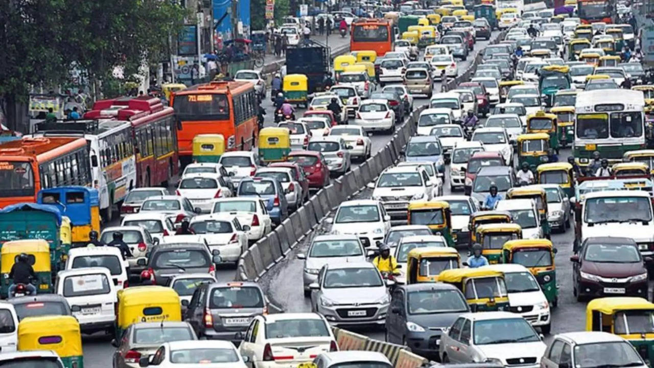 Delhi Traffic Times Drive