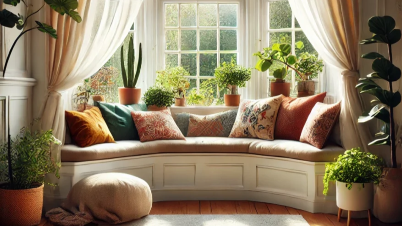 Ideas To Decorate Your Cosy Window Sitting Area