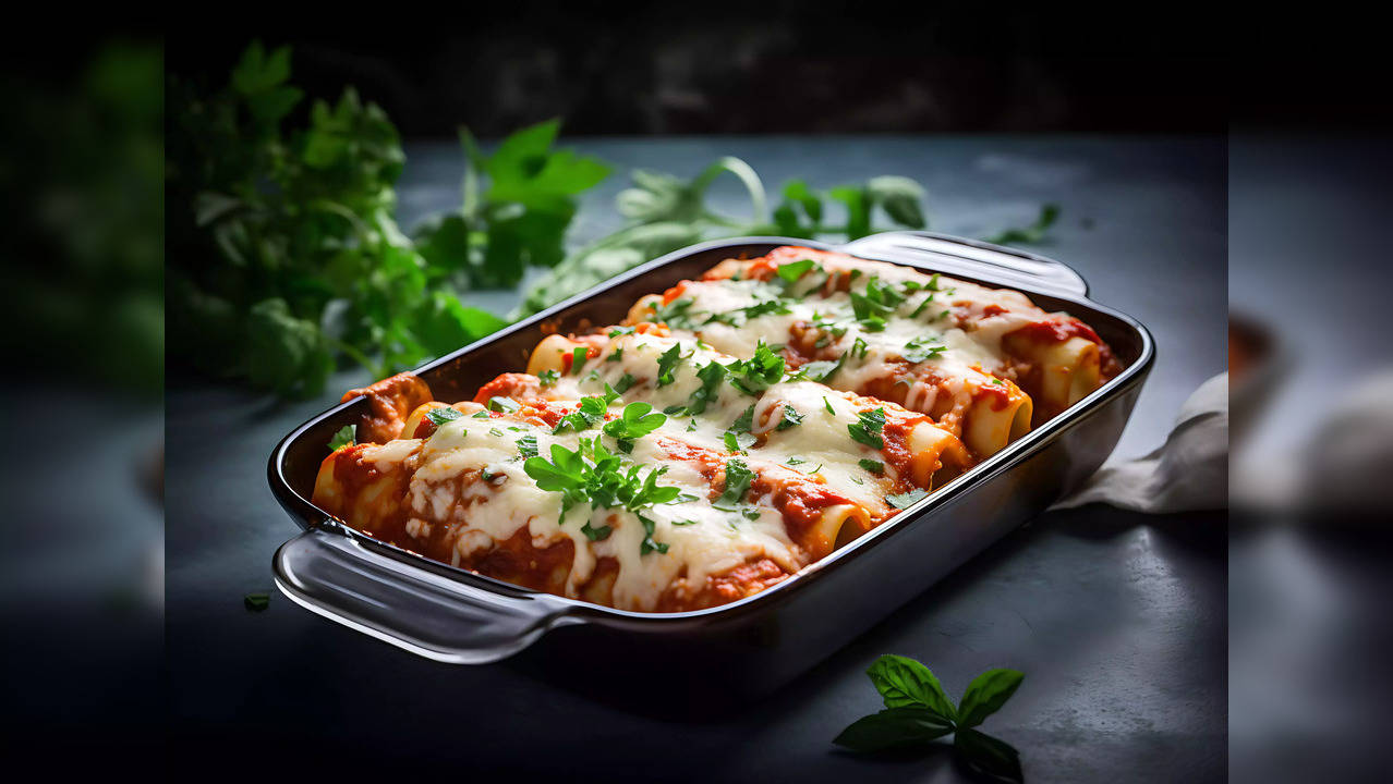 Try A Cheese Vegetarian Lasagna For A Hearty Dinner.