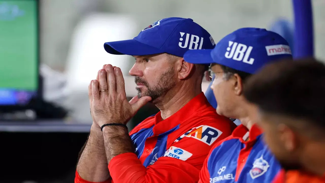 Ricky Ponting during an IPL match