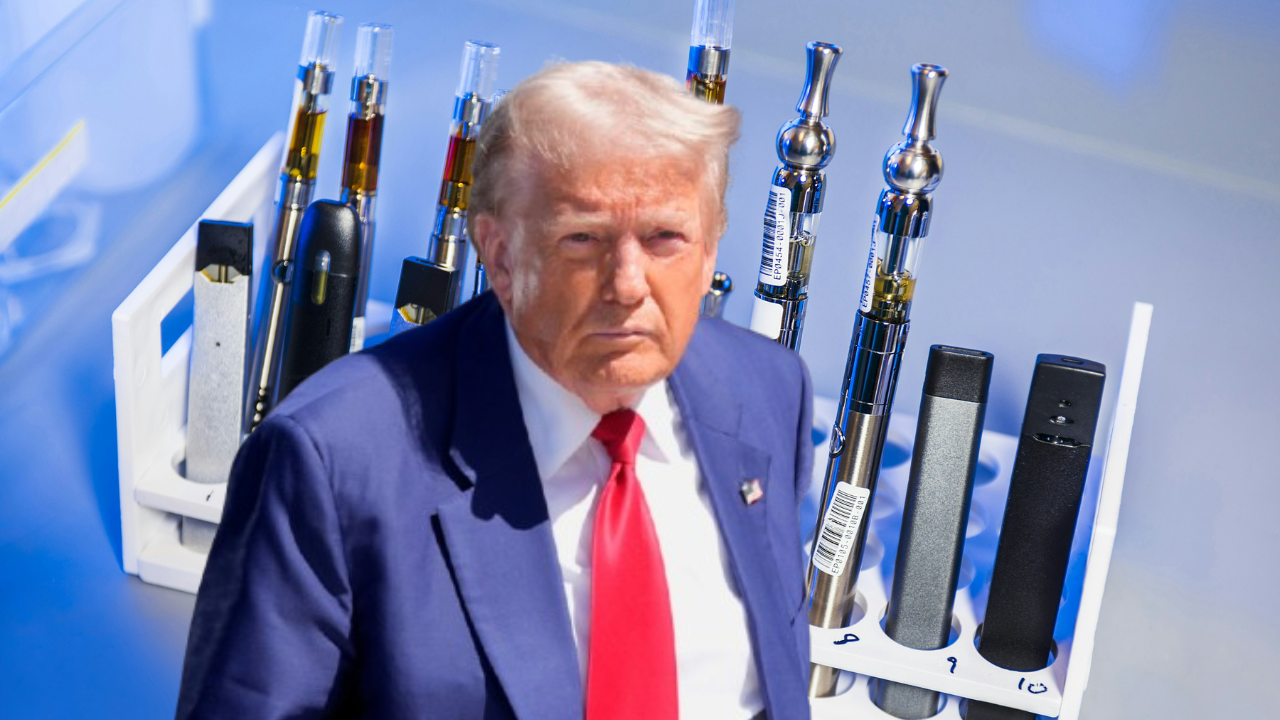 Donald Trump said he wants to 'save vaping'