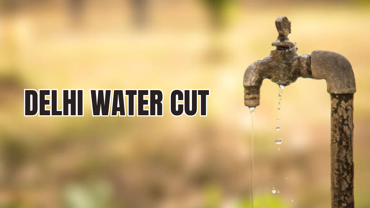 Delhi water cut news (Representational Image)