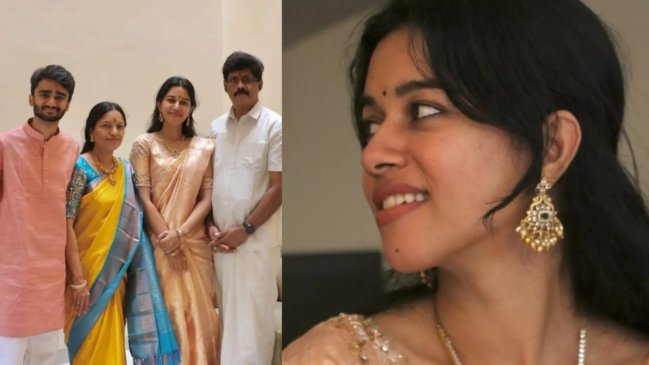 Mirnalni Ravi shares pictures from her house warming cermony