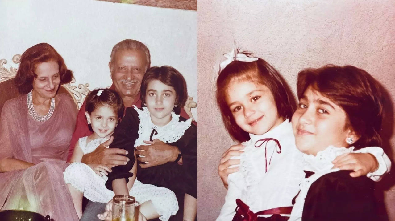 Karisma Kapoor Wishes 'Best Sister' Kareena On Birthday With Rare Childhood PICS. Don't Miss Lady Diana Inspired Hairstyle