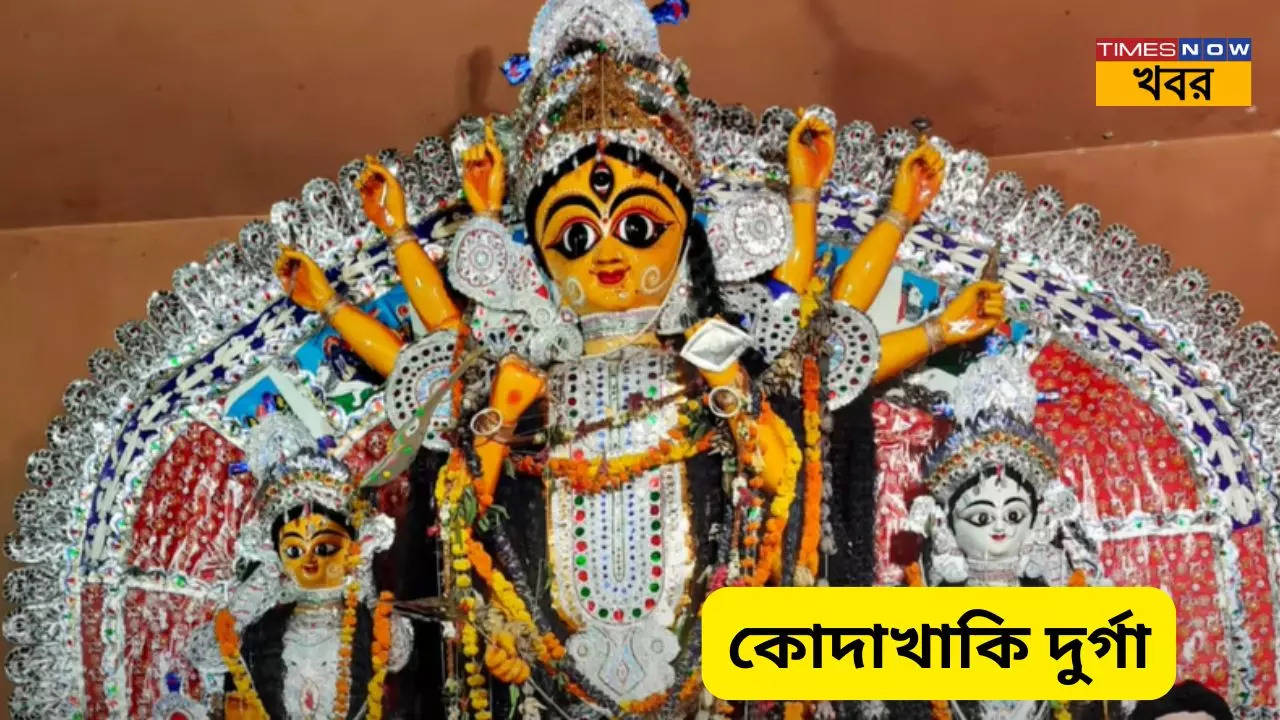 Kodakhaki Durga_Raghunathganj_Murshidabad